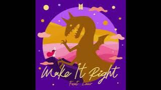 BTS - Make It Right (feat. Lauv) [Official Filtered Instrumental]