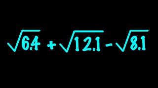 Evaluating Some Radical Expression | Simplify Radical Expressions | Math Olympiad Training Problem