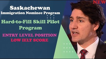 NEW: Saskatchewan Hard to fill pilot program| Low IELT Score| Entry Level Positions