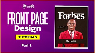 3RD LESSON | Front page design tutorial | Part 1