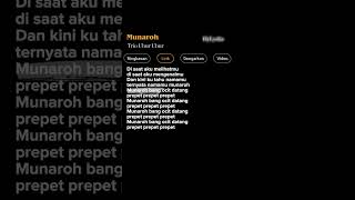 Lirik Lagu Munarohtrio Ubur Ubur s munaroh shorts