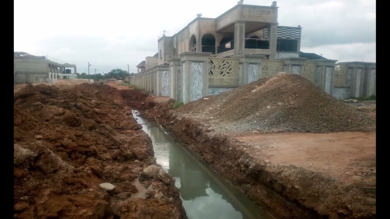 DRAINAGE IN COMMUNITY 19 ANNEX AND LASHIBI DRC MAIN AREA ROAD