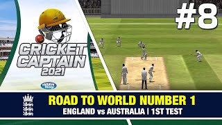 Cricket Captain 2021 | Road to World Number 1 (England) #8 | THE ASHES BEGINS screenshot 4