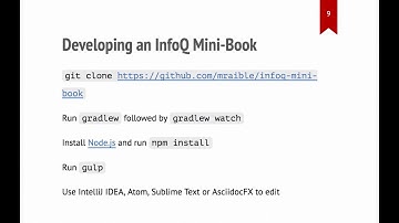 Writing an InfoQ mini book with Asciidoctor by Matt Raible