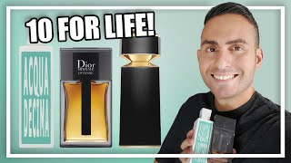 10 FRAGRANCES FOR LIFE: PERIOD! | THE TOP 10 FRAGRANCES IN MY COLLECTION! | TAG VIDEO