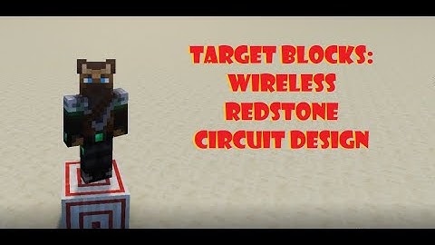 TARGET BLOCKS: Wireless Redstone in 1.16