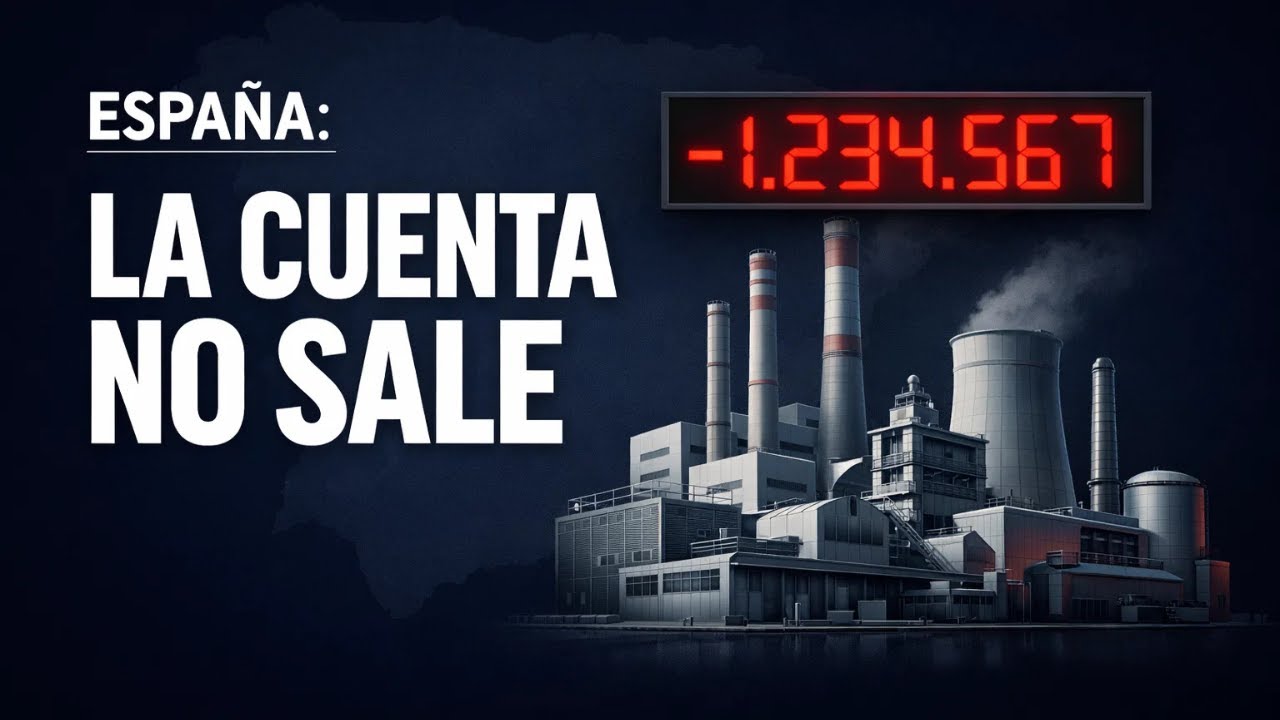 España como una fábrica en números rojos: así funciona de verdad