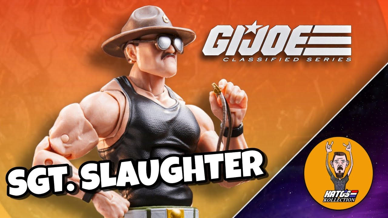 G.I. Joe Classified Series Sgt Slaughter Review - YouTube