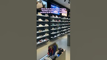 Shoes Rack Display interior Solutions #viralvideo #interiordesign #retailstore #retail #1million