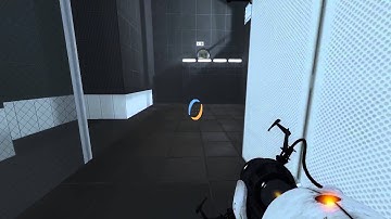 Portal 2 community chamber: No Elements 08: Pit by Mevious (intended solution)