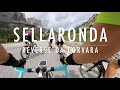 4K 🔴 Sellaronda (reverse) da Corvara (1) 🔴 Passo Gardena (2.136 m s.l.m) inizio salita