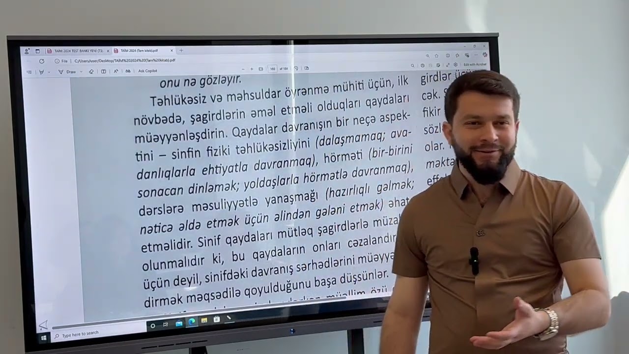 Sinfin effektiv idarə olunması| Gözlənti, qayda və prosedurlar| Elgün Əhmədov 0506977833