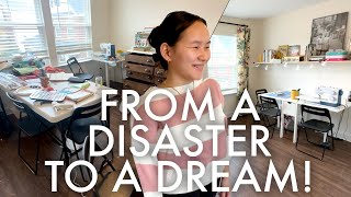 CREATING AN INSPIRING CRAFT ROOM IN 24 HOURS!