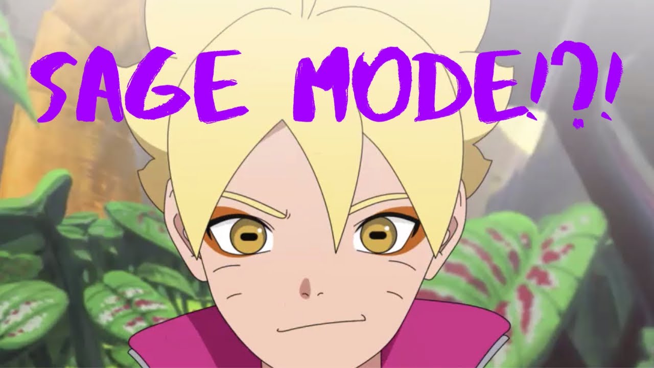 SAGE MODE HAS BEEN REVEALED IN BORUTO ANIME!!!