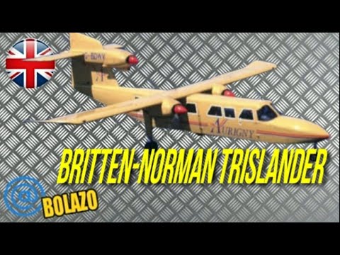 The BRITTEN-NORMAN TRISLANDER | Britain's tri-engine utility aircraft - BOLAZOmilitar