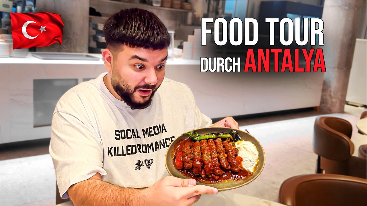 FOODTOUR DURCH ANTALYA 🇹🇷 (ohne HÜSEYIN KELES)