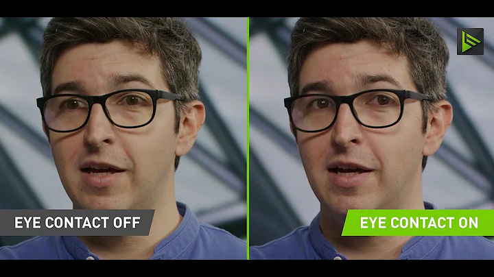 NVIDIA Broadcast 1.4 Update Featuring Eye Contact