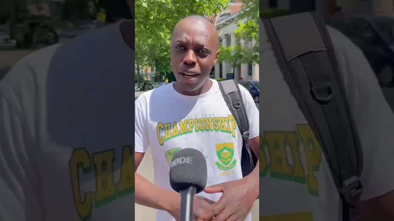 South Africa fans at Lord's react to their WTC final triumph 🇿🇦🏆