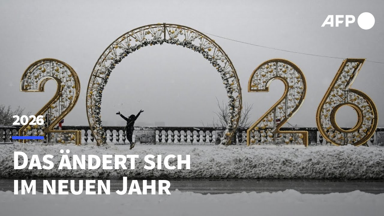 Energiepreise, Steuern, Rente: Das ändert sich 2026 | AFP