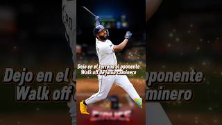 Walk off de junior caminero #mlbtheshow26 #mlbtheshow #mlb #beisbol #parati