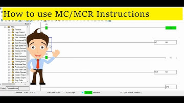 Delta Programming | MC / MCR Instruction | How to used enable or disable the existing program in PLC