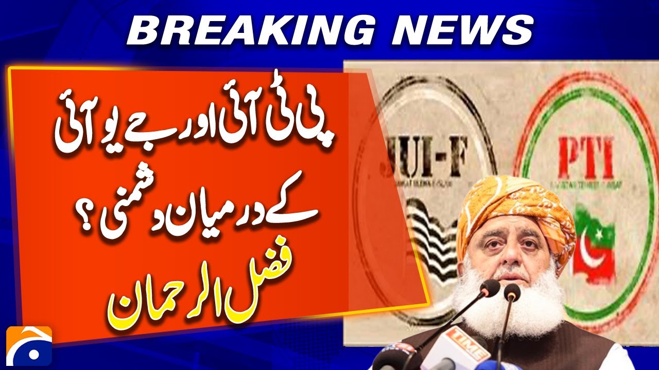Fazl floats change in KP, but only from PTI's own ranks | Breaking news