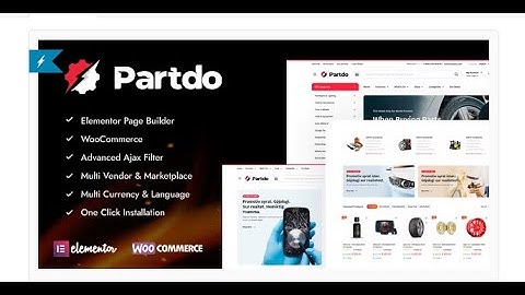 How To Check Demo Partdo – Auto Parts and Tools Shop WooCommerce Theme 5.00 $ Only