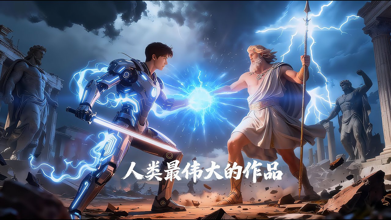 人类最伟大的作品[晓智](Ai音乐数字歌手)演绎赛博朋克次世代史诗神曲  