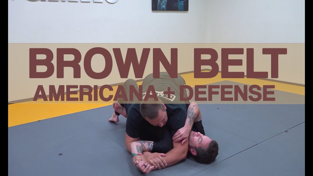 Krav Maga Brown Belt Americana + Defense Against Americana Class