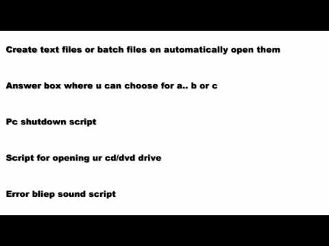 VBS tutorial - part 2