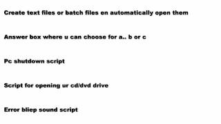 VBS tutorial - part 2