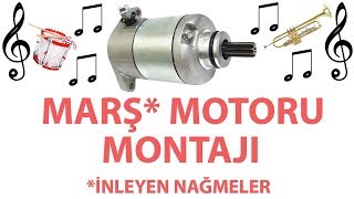 Marş Motoru Nasıl Takılır? Dikkatli Takılır!!! Neden? Marş Motoru Montajı Honda Cbf 150