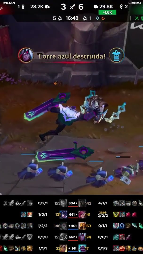 O Bwipo é MITOLÓGICO e faz um 2v1 no Topo #LTA