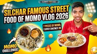 Sirf ₹30 mein 7 Pieces Momos! 😱 Silchar Link Road ka Sabse Sasta Food 2026 vlog #vlog #silchar 