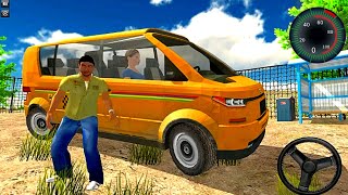 Best Car Game 💨 taxi car driving Simulator 💨 furgoneta Jeep 4x4 cuesta arriba  ➡️ android gameplay screenshot 1