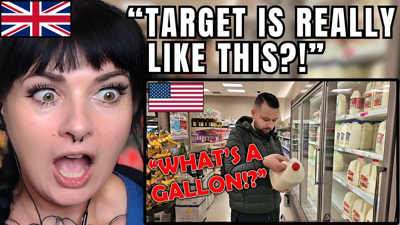 Британка отреагировала на то, что европейцы впервые посетили магазин Target!!