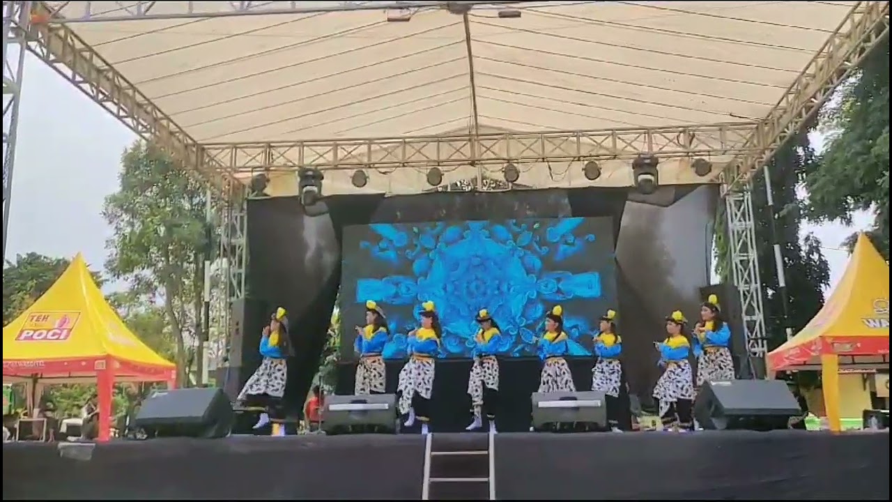 Tari Kuntulan khas Tegal |RST kids| Yayasan Rumah Seni Tegal