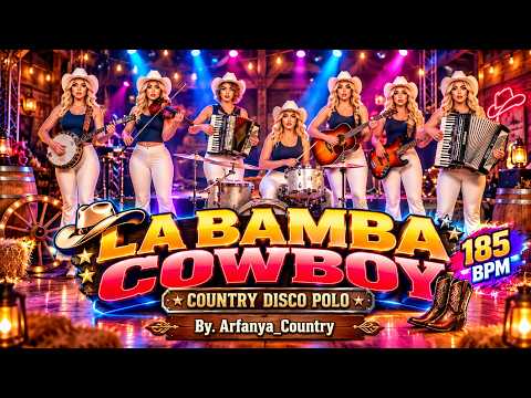 LA BAMBA COWBOY | Country Disco Polo 185 BPM | Arfanya_Country