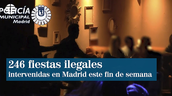 La Policía interviene en 246 fiestas ilegales este fin de semana
