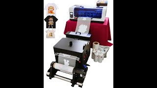 A3 Xp600 Dtf Printer Review  High Performance T Shirt Printing Machine With Shaking Dryer U0026  In