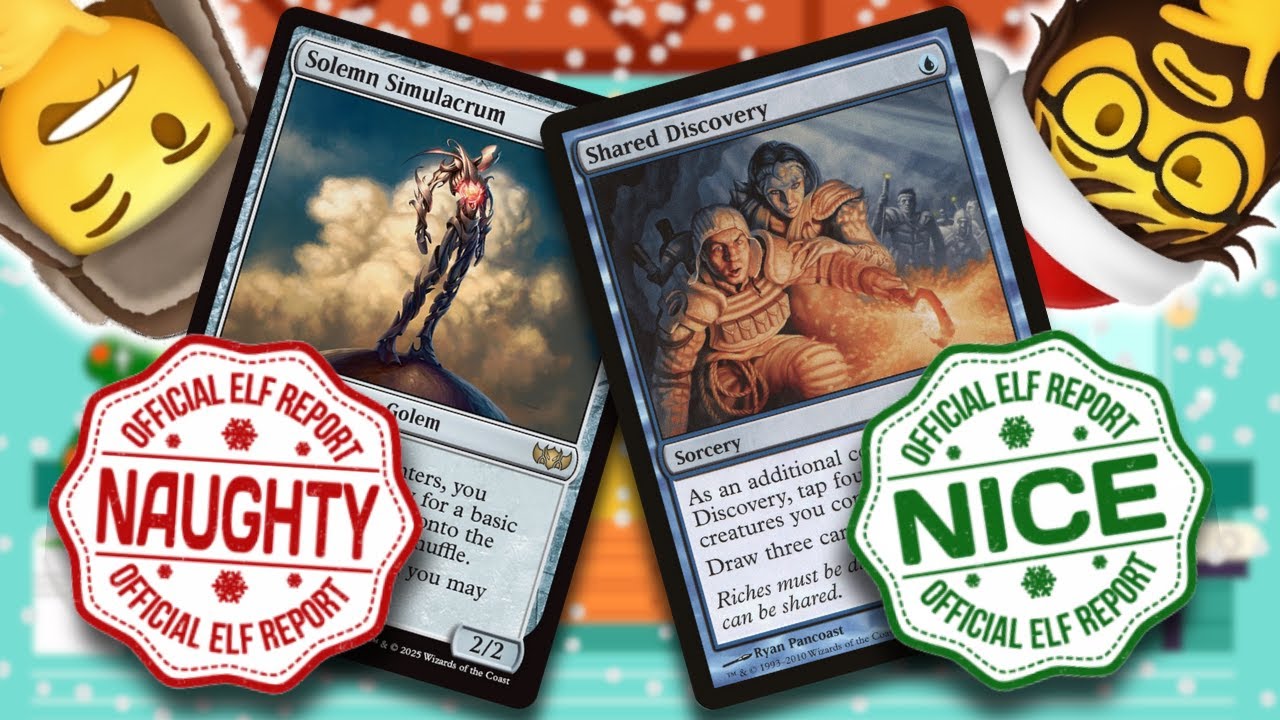 NAUGHTY or NICE? | 2025 MTG Christmas Special | Swords To Podcast Ep. 19