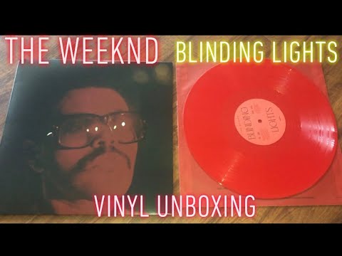 Blinding lights Limited edition vinyl