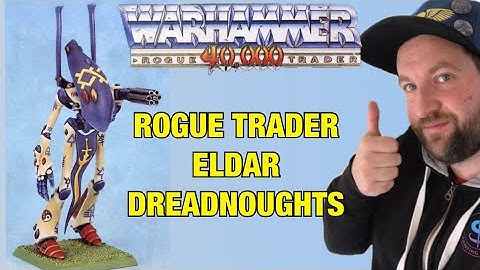 Eldar Dreadnoughts in Rogue Trader - Oldhammer - Warhammer 40k