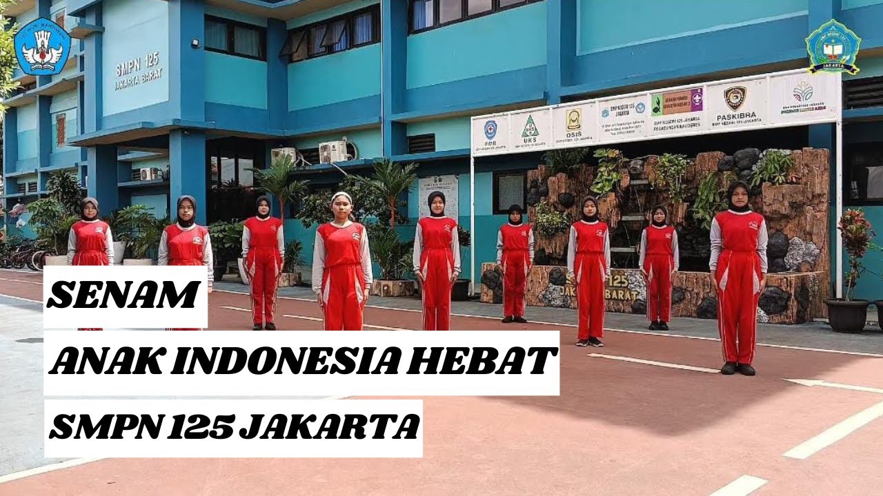 Lomba Senam Anak Indonesia Hebat 2025_SMPN 125 Jakarta_DKI Jakarta