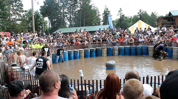 Hog Wrestling: Dave's Last Stand, Caldron Falls Bar & Grill