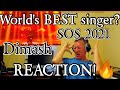 Dimash - SOS 2021 *REACTION!*🔥 World's BEST Singer?