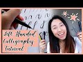 🖋LEFT-HANDED BRUSH LETTERING CALLIGRAPHY: Ultimate Beginner Guide for Lefties Learning Calligraphy