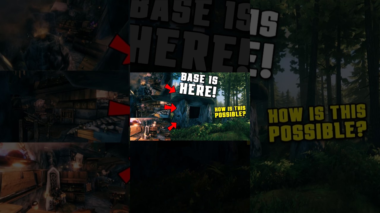 Build Your Base Here! An Awesome Coincidence & a Hidden Secret Base