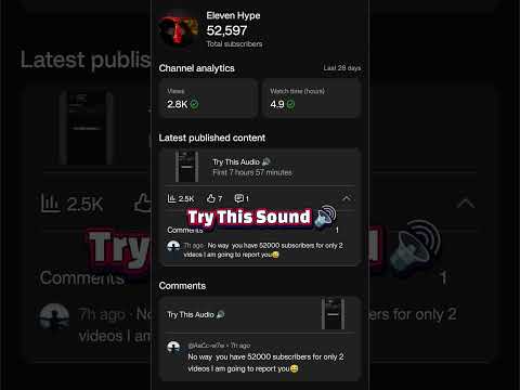 try this sound 💯
