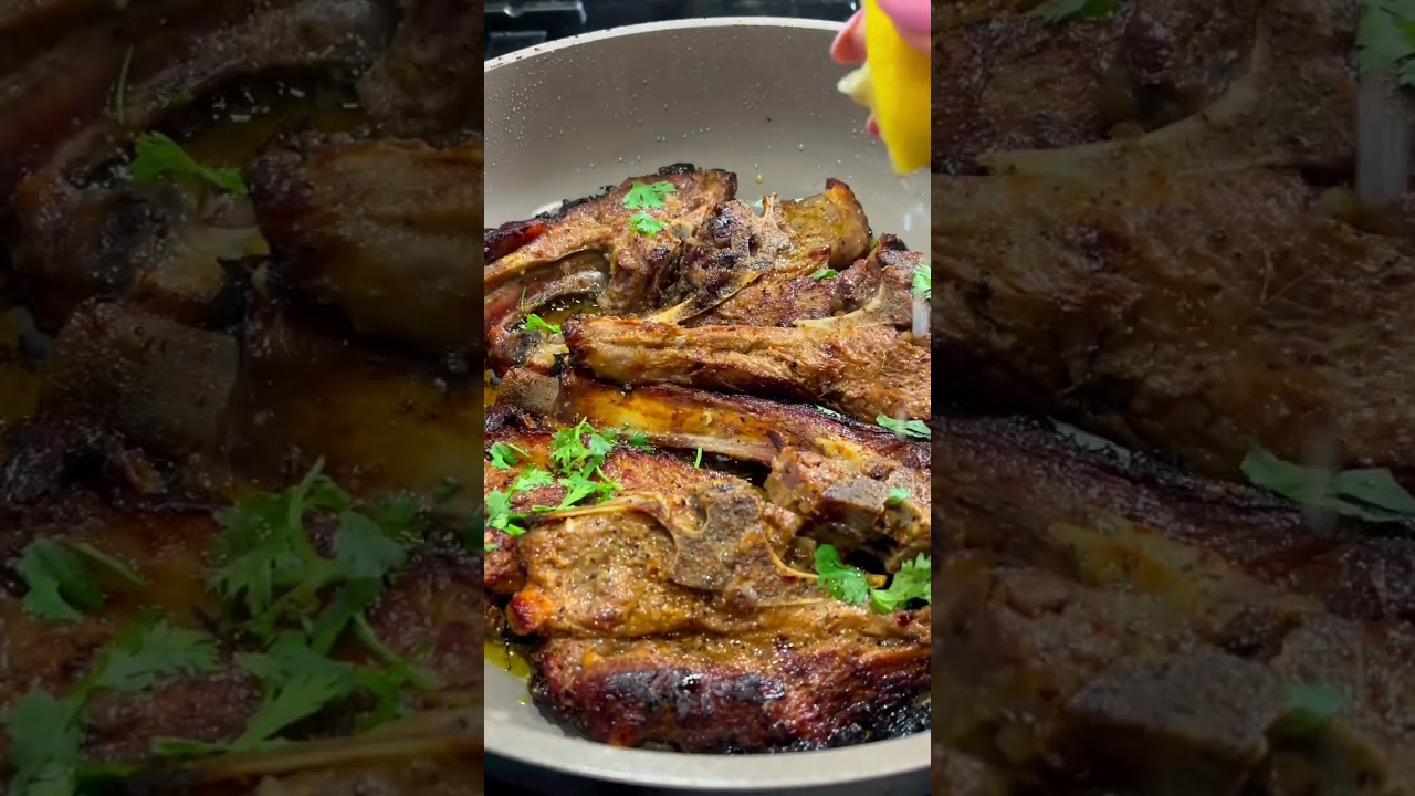 goat chops recipe || how to grill goat chops || foodie  